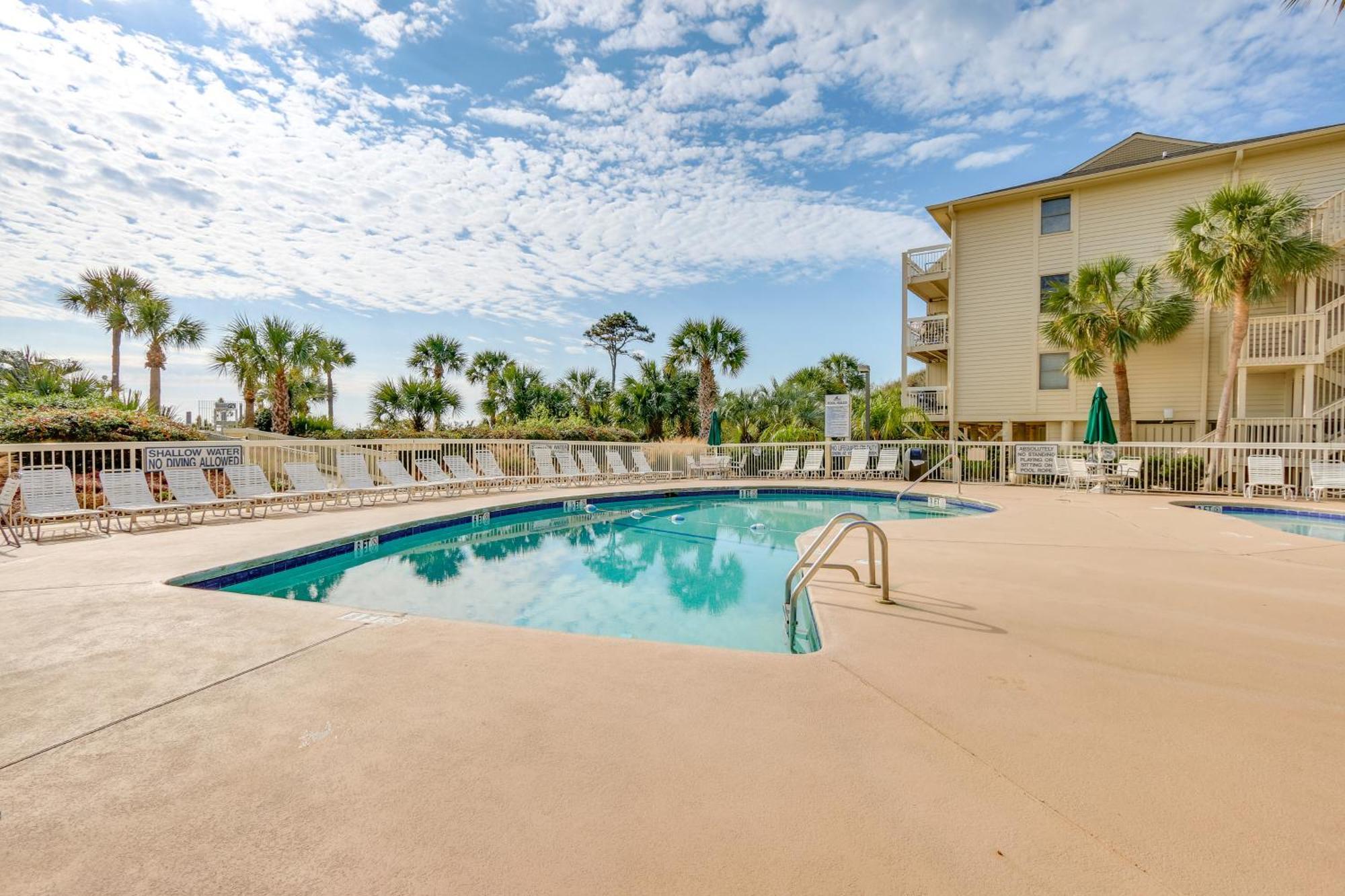 Villa Breakers Oceanfront Getaway With Amazing View And Pool Hilton Head Island Exterior foto
